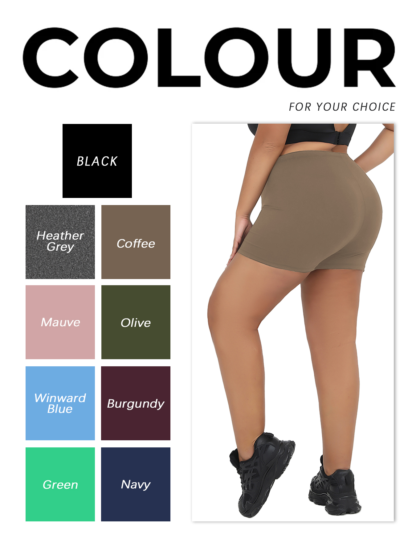 Plus Size Women's High Elastic - Yoga Fitness Leggings recensione e prezzo