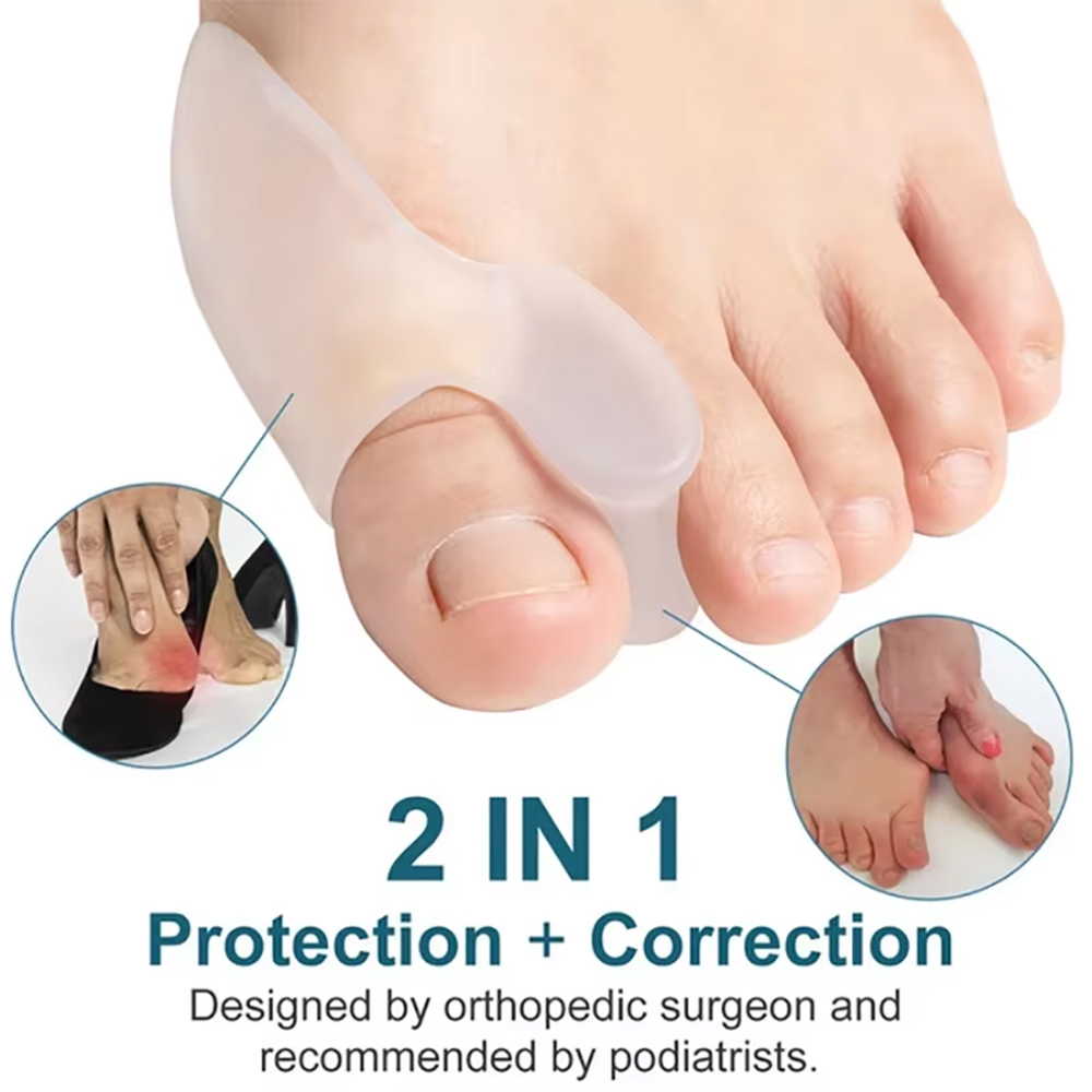 1 Pair Protective Toe Separato - Yoga Toe Separator recensione e prezzo