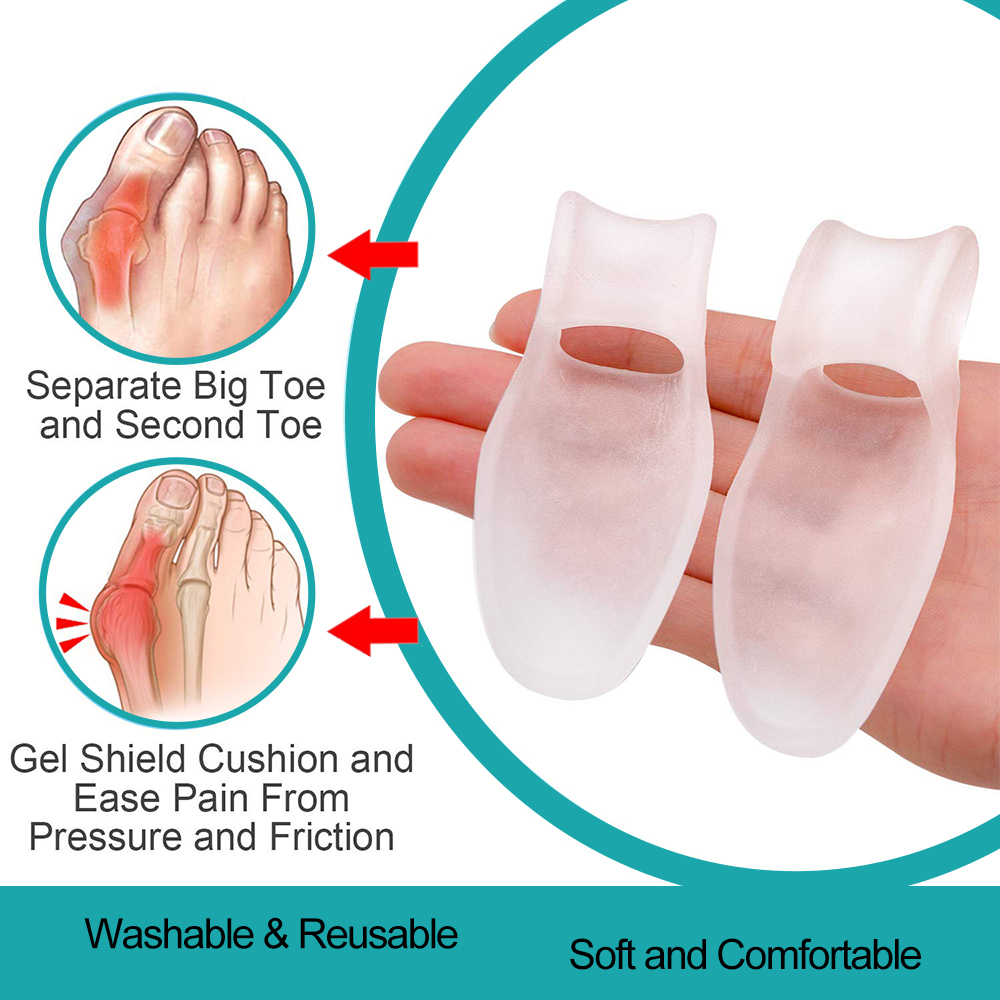 1 Pair Protective Toe Separato - Yoga Toe Separator recensione e prezzo