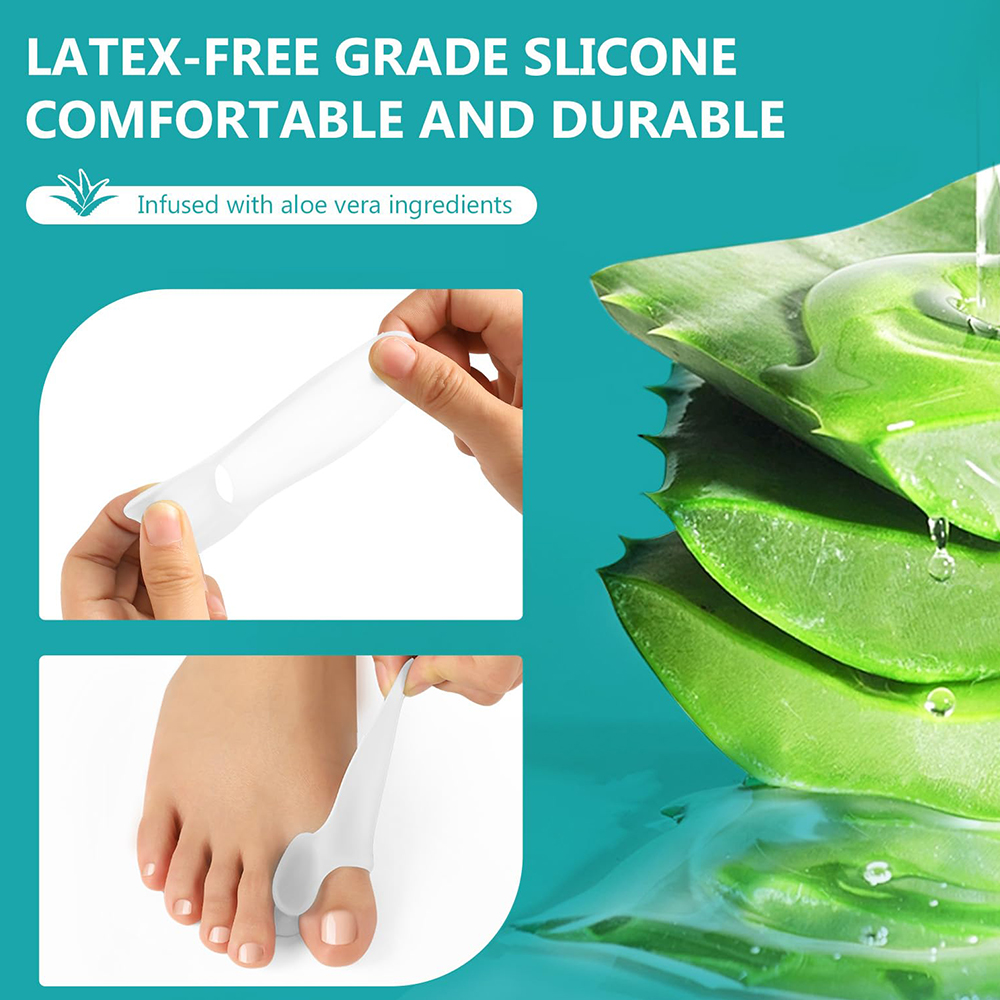 1 Pair Protective Toe Separato - Yoga Toe Separator recensione e prezzo