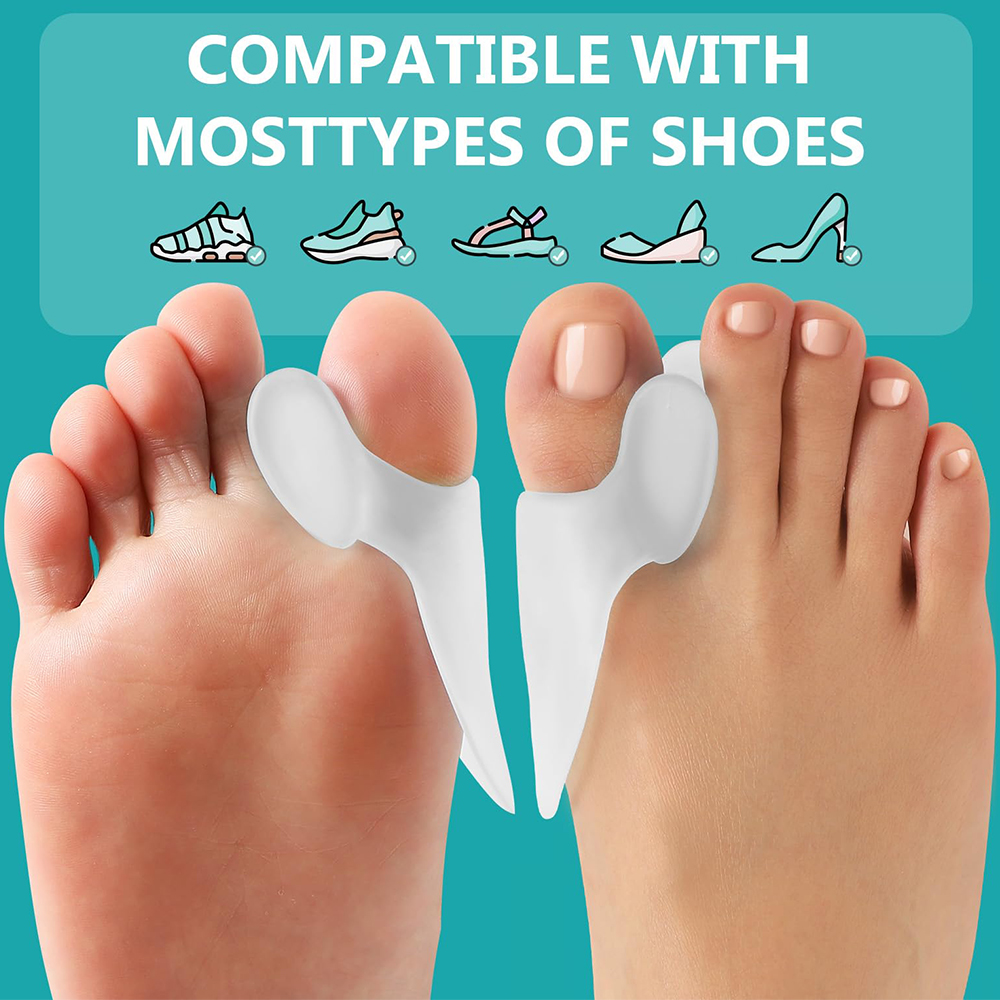 1 Pair Protective Toe Separato - Yoga Toe Separator recensione e prezzo