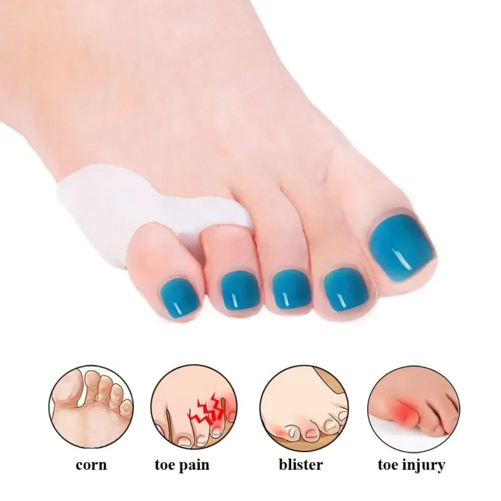 2pcs Silicone Toe Separator Fi - Yoga Toe Separator recensione e prezzo