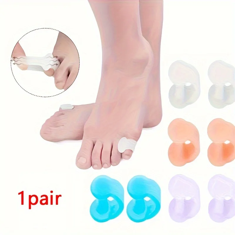 2pcs Silicone Toe Separator Fi - Yoga Toe Separator recensione e prezzo