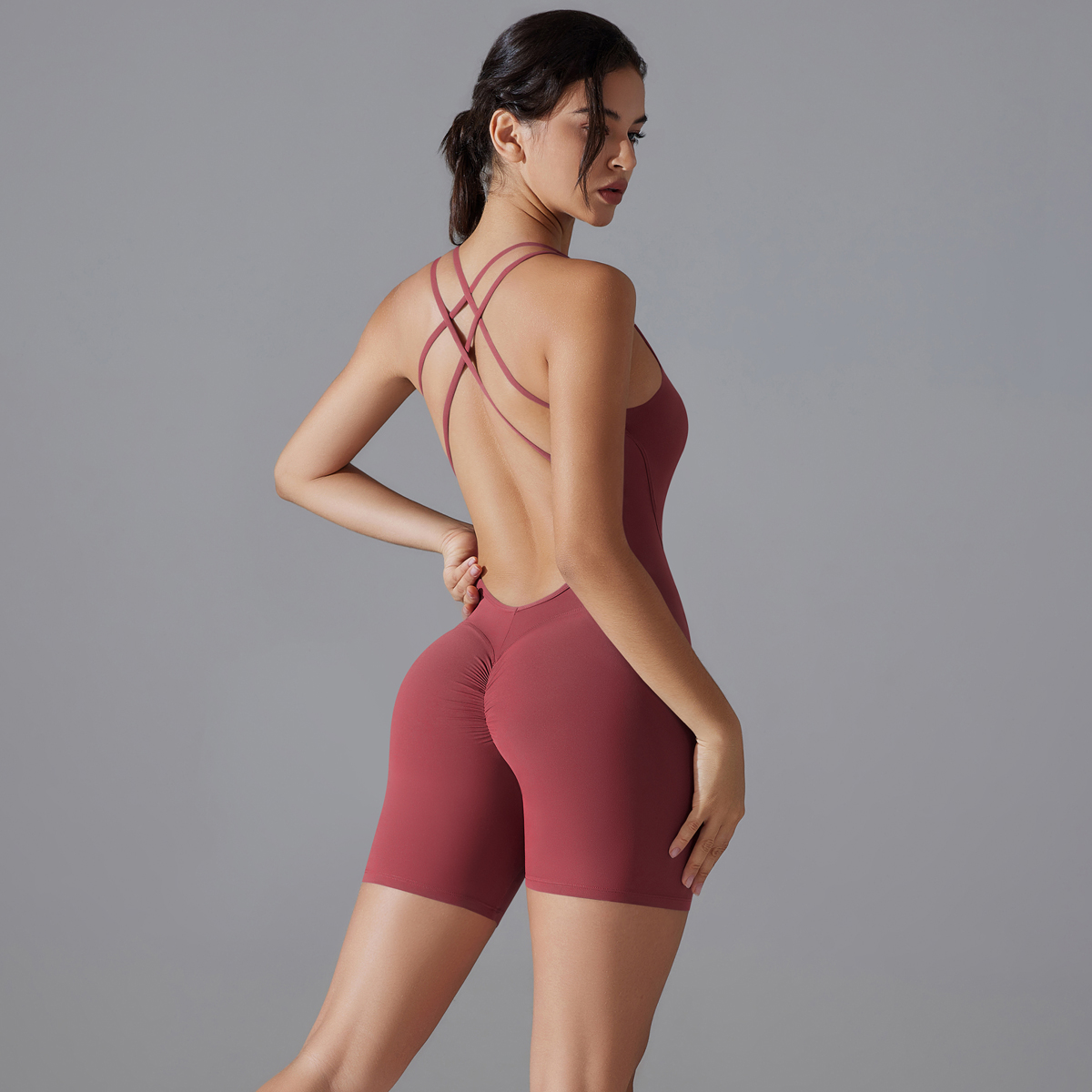 Yoga Set Sexy Backless Sporty  - Yoga Fitness Outfit recensione e prezzo