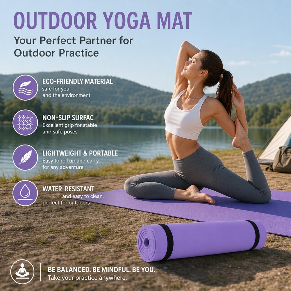 EVA Yoga Mat Anti-skid Sports  - Thick Yoga Mat recensione e prezzo