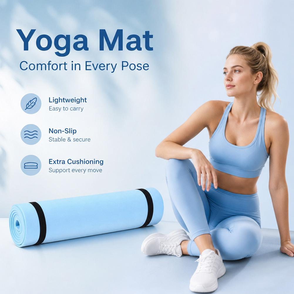 EVA Yoga Mat Anti-skid Sports  - Thick Yoga Mat recensione e prezzo