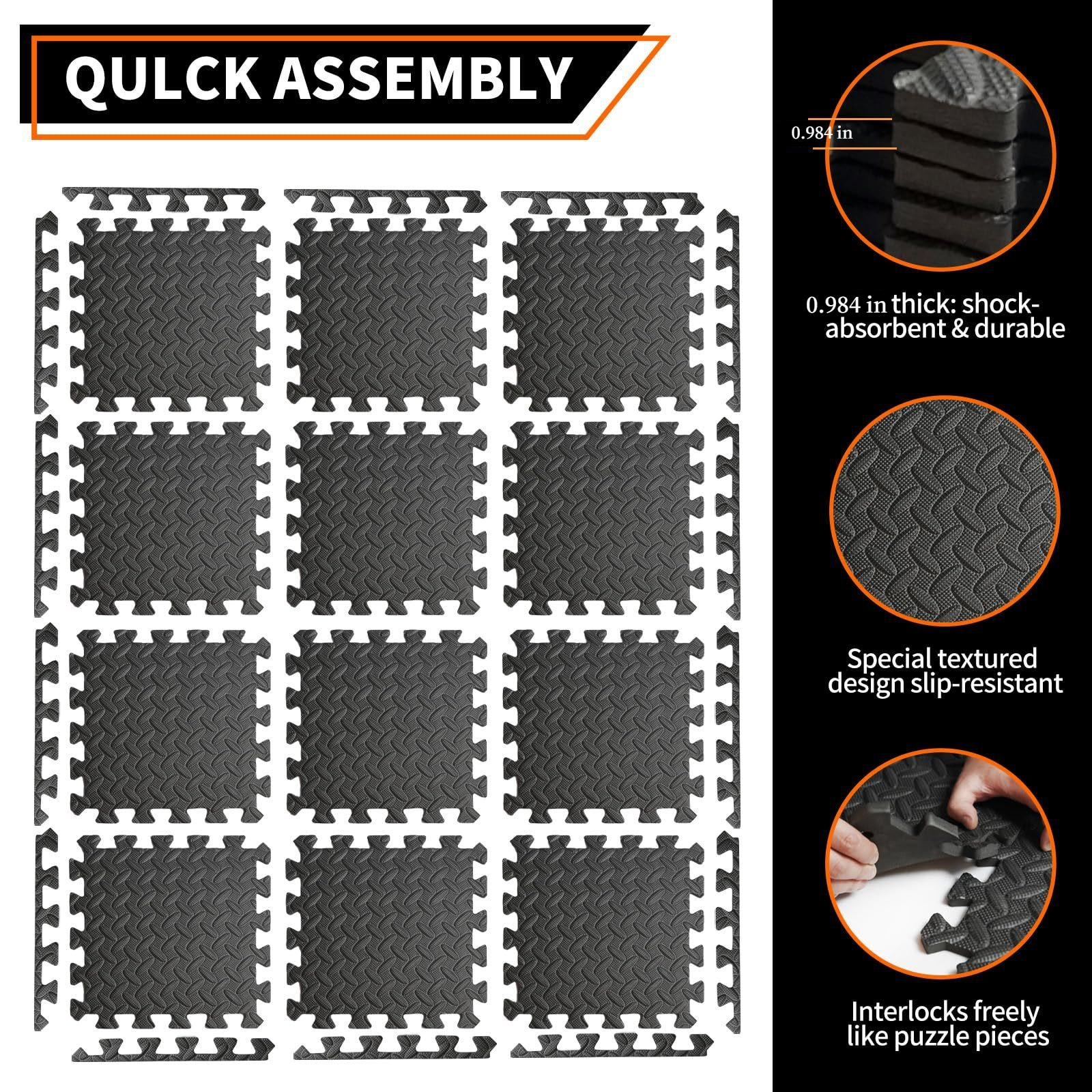 30x30x2.5CM Thickened Yoga Puz - Thick Yoga Mat recensione e prezzo