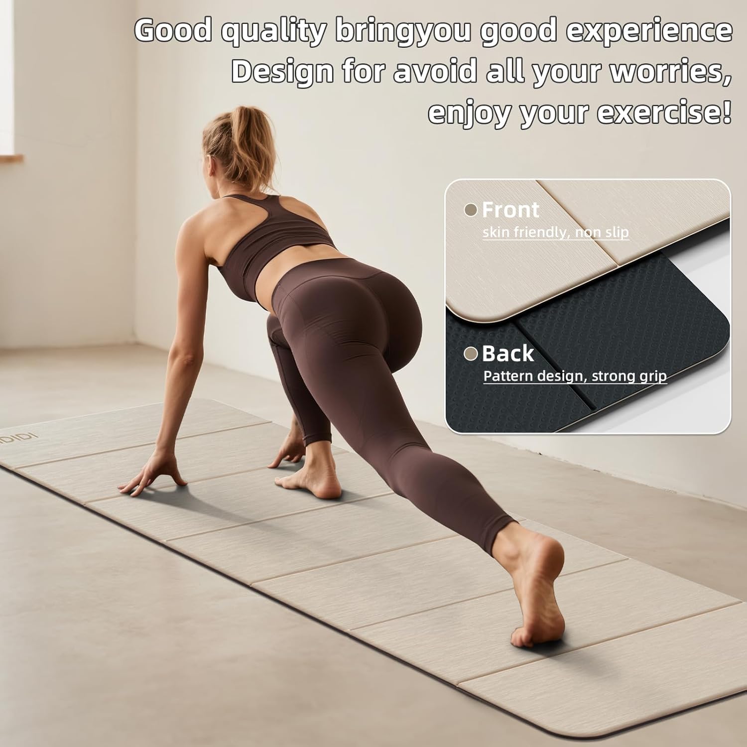 Foldable Yoga Mat Extra Thick  - Thick Yoga Mat recensione e prezzo