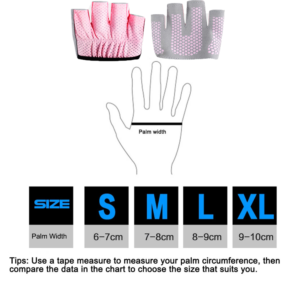 Gym Fitness Half Finger Gloves - Yoga Fitness Power Yoga recensione e prezzo