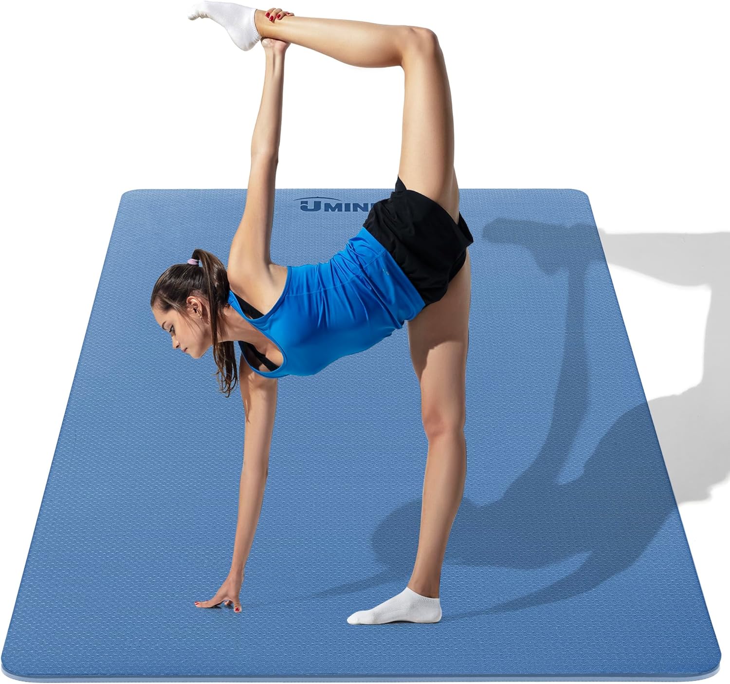Large Yoga Mat 1/4 & 2/5 Inch  - Thick Yoga Mat recensione e prezzo
