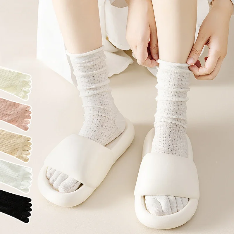 5 Pairs Loose Socks with Five  - Yoga Toe Separator recensione e prezzo