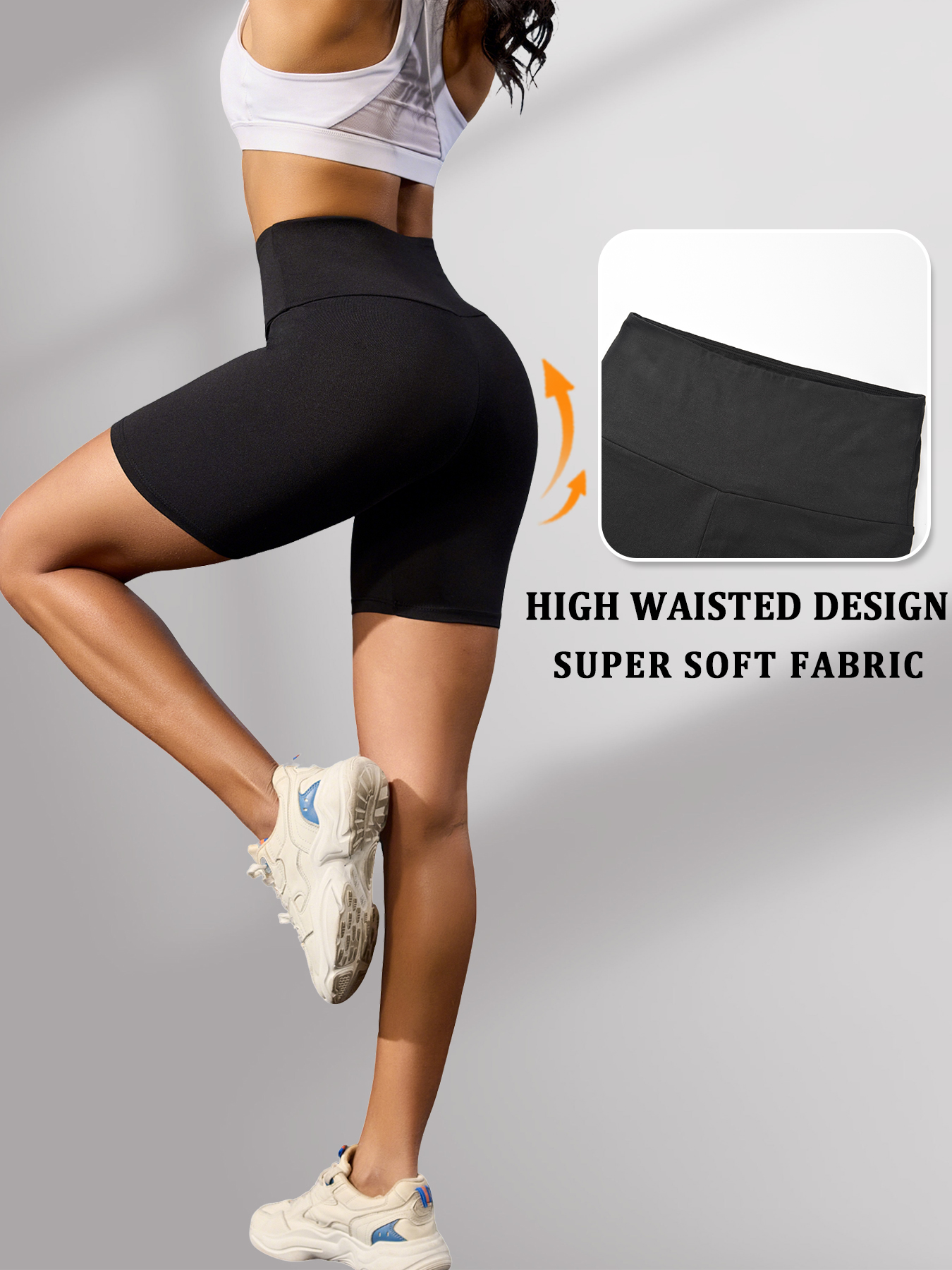 Plus Size Biker shorts for Wom - Yoga Fitness Leggings recensione e prezzo