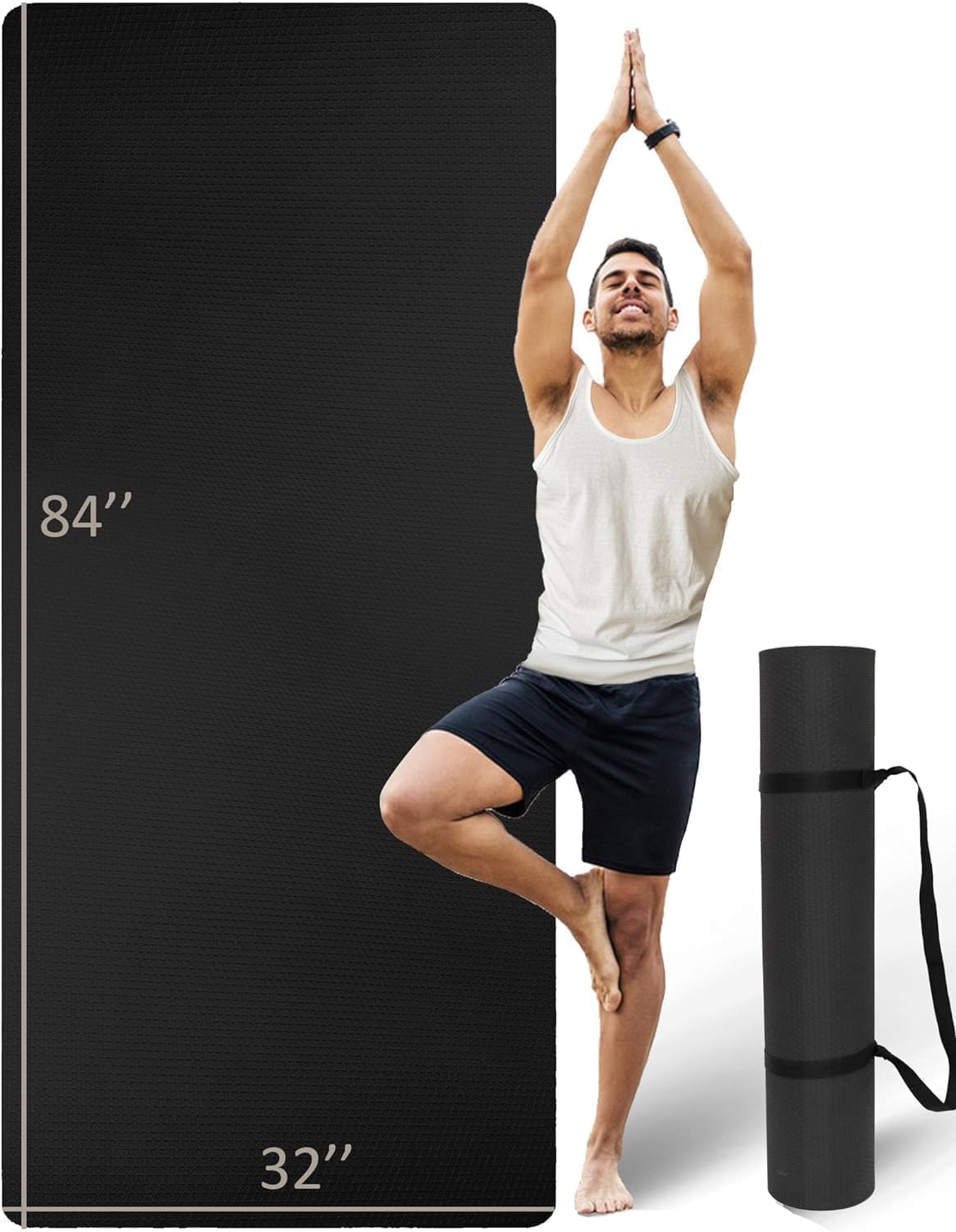 Extra Long & Wide Thick Yoga M - Thick Yoga Mat recensione e prezzo
