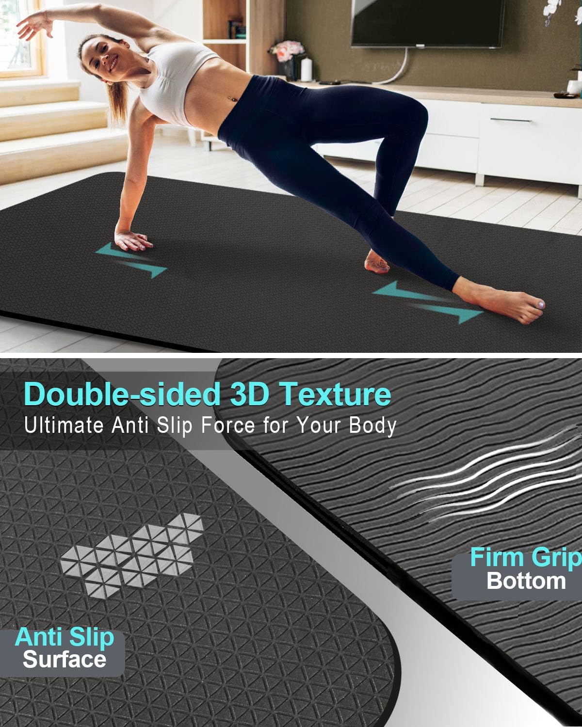 Extra Long & Wide Thick Yoga M - Thick Yoga Mat recensione e prezzo