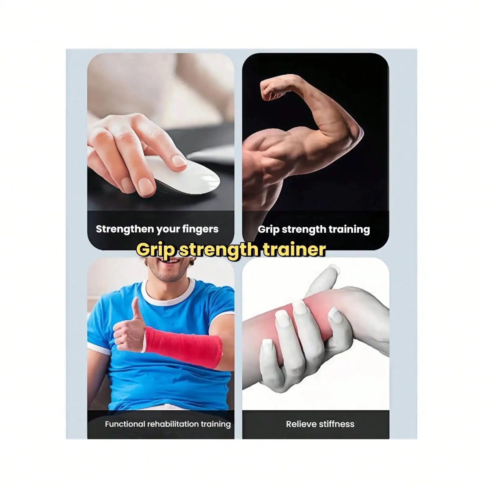 Adjustable Grip Strengthener W - Grip Strengthener Hand recensione e prezzo