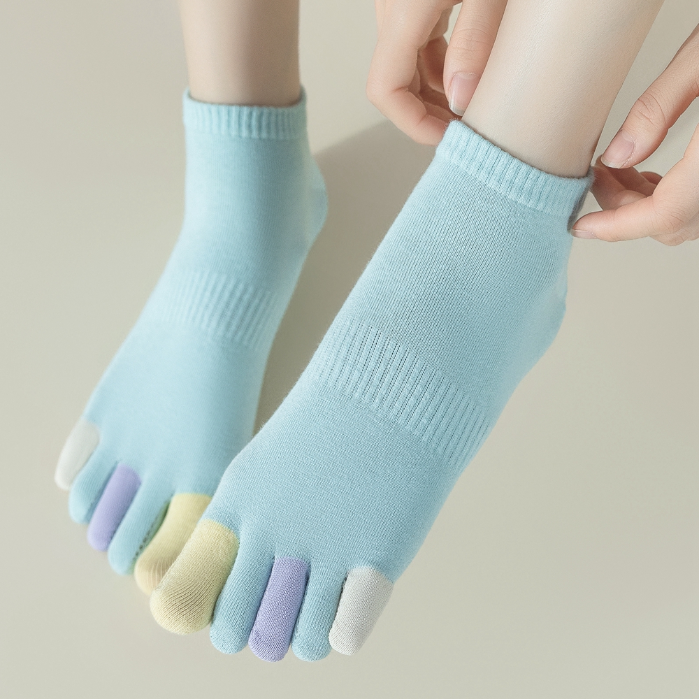 5 Pairs Anti-slip Toe Socks Wo - Yoga Toe Separator recensione e prezzo