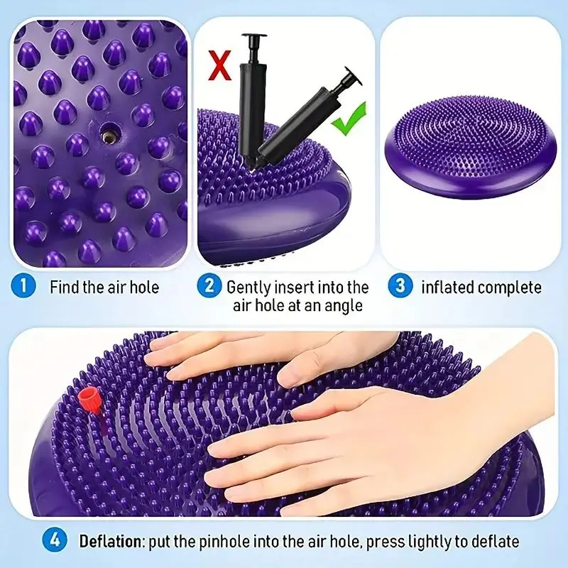 Anti-burst Inflatable Balance  - Thick Yoga Mat recensione e prezzo