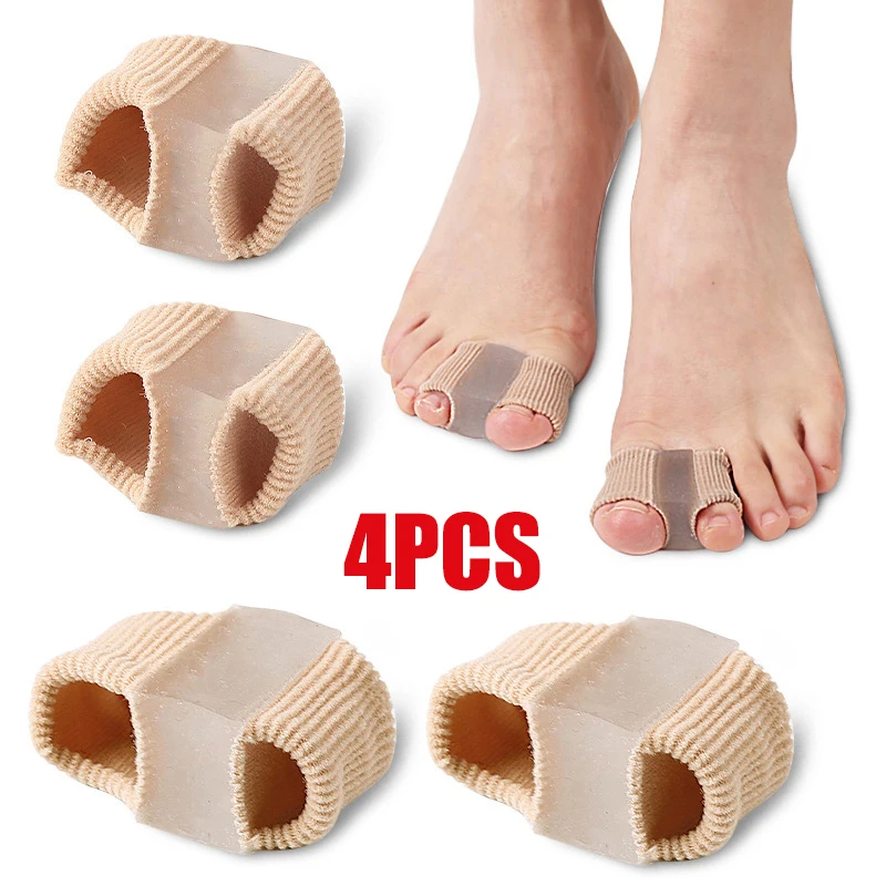 4PC Silicone Toe Separator Fin - Yoga Toe Separator recensione e prezzo