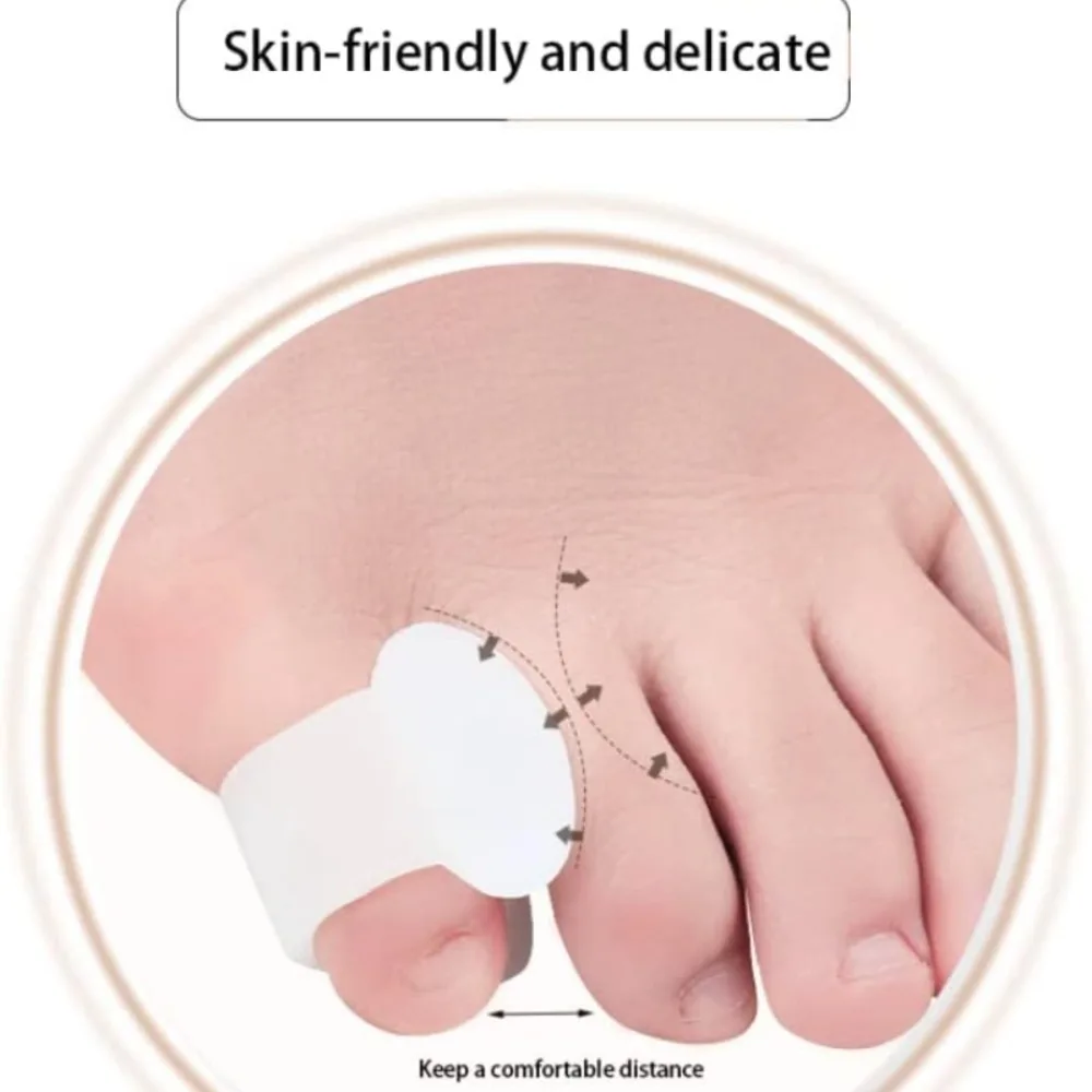 2pcs Silicone Toe Separator Fi - Yoga Toe Separator recensione e prezzo