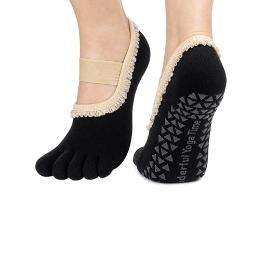 1/2 Pairs Yoga Socks for Women - Yoga Toe Separator recensione e prezzo