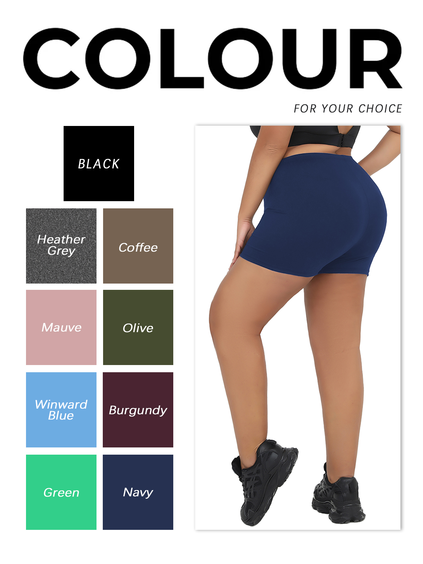 Plus Size Biker Shorts For Wom - Yoga Fitness Leggings recensione e prezzo