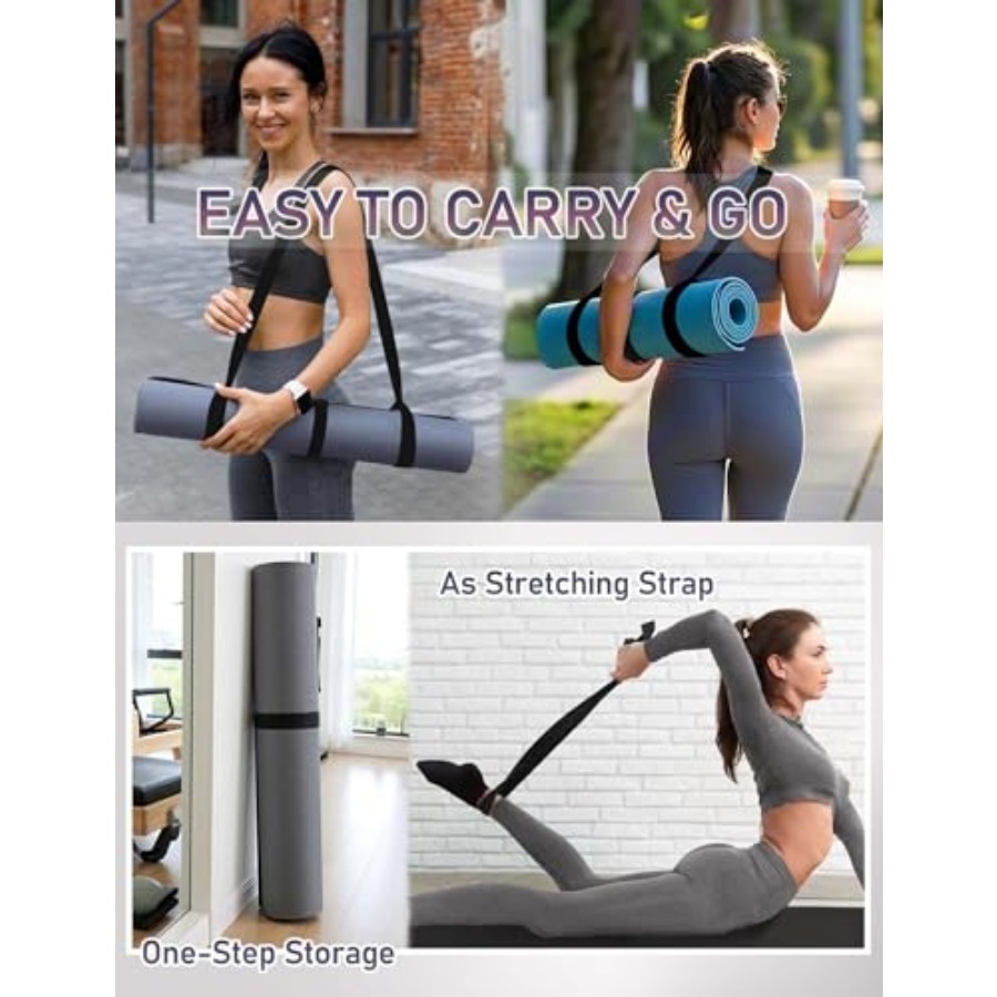 Yoga Mat Carrier Strap - Adjus - Thick Yoga Mat recensione e prezzo