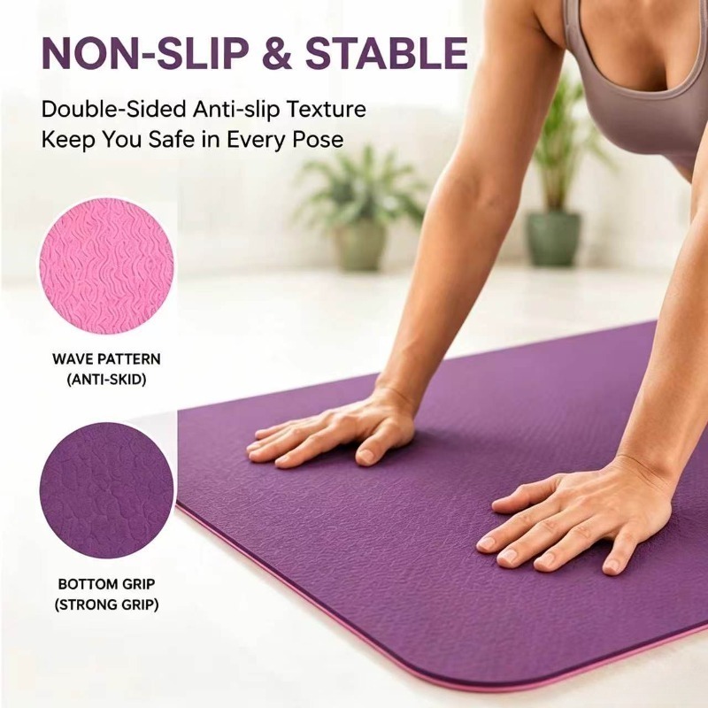 Yoga Mats Anti-slip Sport Fitn - Thick Yoga Mat recensione e prezzo