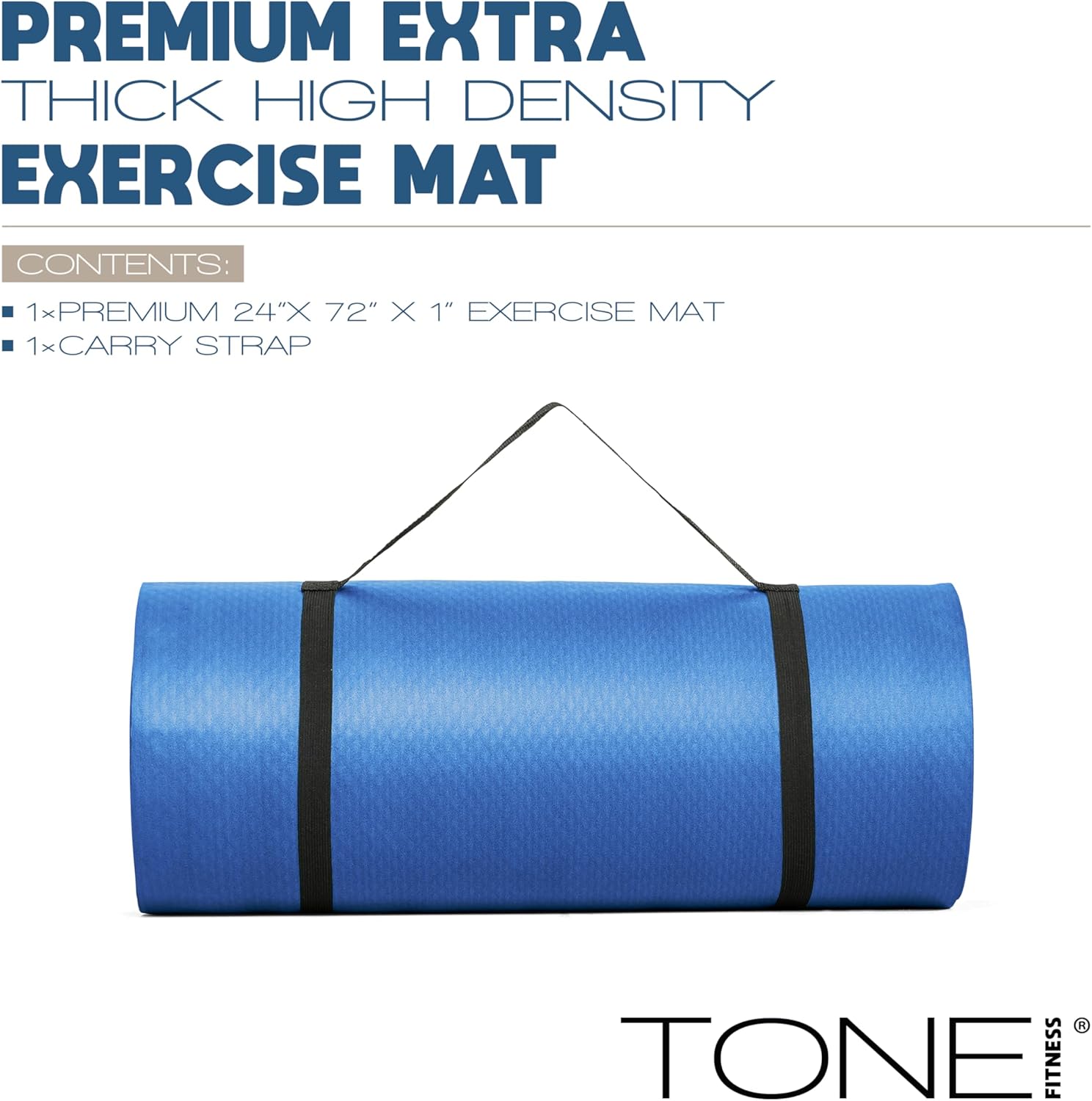 1-Inch Thick Yoga Mat, High-De - Thick Yoga Mat recensione e prezzo