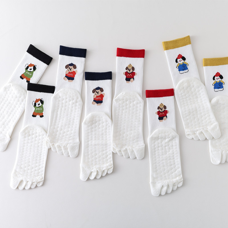 Cartoon 5-Toe Yoga Socks Non-S - Yoga Toe Separator recensione e prezzo